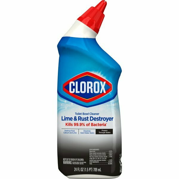 Clorox Toilet Bowl Cleaner w/o Bleach 24 oz. Tough Stain Remover, 12PK 275